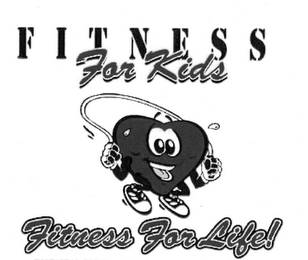 FITNESS FOR KIDS FITNESS FOR LIFE! logo