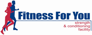FITNESS FOR YOU STRENGTH & CONDITIONING FACILITY logo