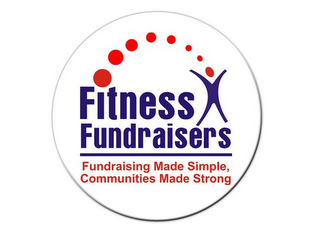 FITNESS FUNDRAISERS FUNDRAISING MADE SIMPLE, COMMUNITIES MADE STRONG logo