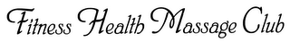 FITNESS HEALTH MASSAGE CLUB logo