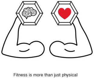 FITNESS IS MORE THAN JUST PHYSICAL logo