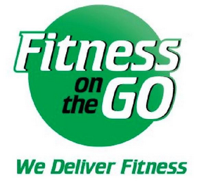 FITNESS ON THE GO WE DELIVER FITNESS logo