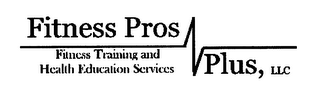 FITNESS PROS PLUS, LLC FITNESS TRAINING AND HEALTH EDUCATION SERVICES logo