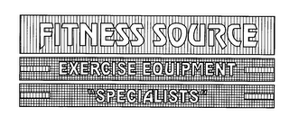 FITNESS SOURCE EXERCISE EQUIPMENT "SPECIALISTS" logo