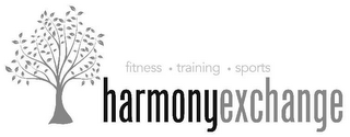 FITNESS · TRAINING · SPORTS HARMONYEXCHANGE logo