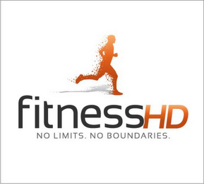 FITNESSHD NO LIMIT. NO BOUNDARIES logo