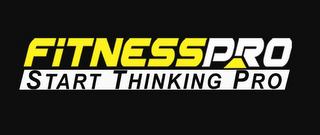 FITNESSPRO START THINKING PRO logo
