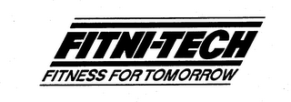 FITNI-TECH FITNESS FOR TOMORROW logo