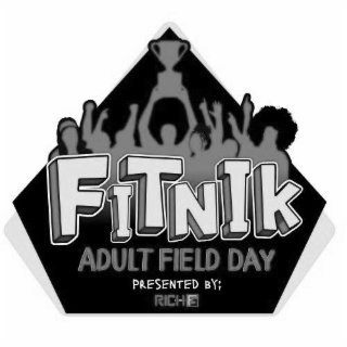 FITNIK ADULT FIELD DAY PRESENTED BY; RICH FG logo