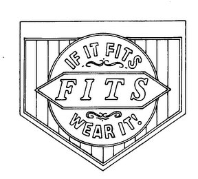 FITS IF IT FITS WEAR IT! logo
