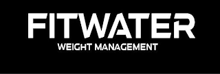 FITWATER WEIGHT MANAGEMENT logo