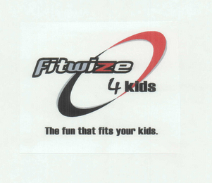 FITWIZE 4 KIDS THE FUN THAT FITS YOUR KIDS. logo