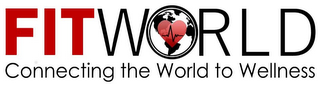 FITWORLD CONNECTING THE WORLD TO WELLNESS logo