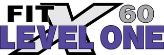 FITX 60 LEVEL ONE logo