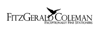 FITZGERALD COLEMAN EXCEPTIONALLY FINE STATIONERS logo