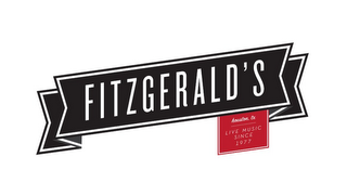 FITZGERALD'S HOUSTON, TX LIVE MUSIC SINCE 1977 logo