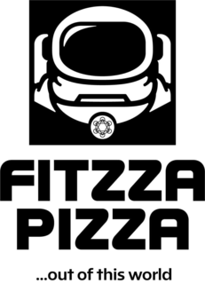 FITZZA PIZZA ...OUT OF THIS WORLD logo