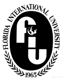 FIU FLORIDA INTERNATIONAL UNIVERSITY 1965 logo
