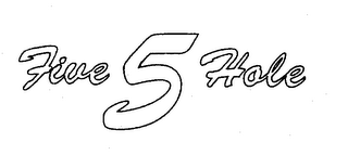 FIVE 5 HOLE logo