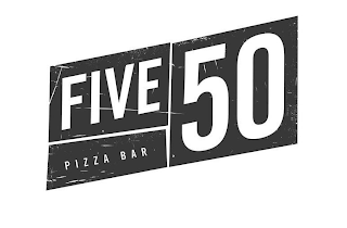 FIVE 50 PIZZA BAR logo