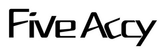 FIVE ACCY logo