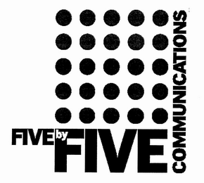 FIVE BY FIVE COMMUNICATIONS logo