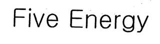 FIVE ENERGY logo