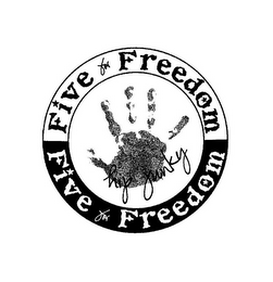 FIVE FOR FREEDOM HIP JUNKY FIVE FOR FREEDOM logo