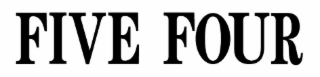 FIVE FOUR logo