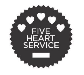 FIVE HEART SERVICE logo