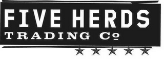 FIVE HERDS TRADING CO logo