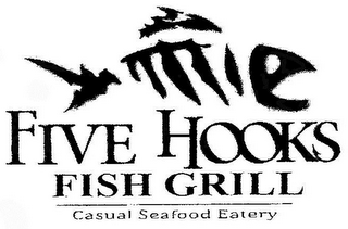 FIVE HOOKS FISH GRILL CASUAL SEAFOOD EATERY logo