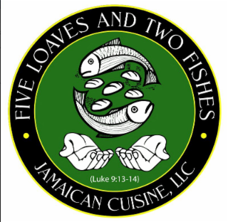 • FIVE LOAVES AND TWO FISHES • JAMAICAN CUISINE, LLC (LUKE 9:13-14) logo