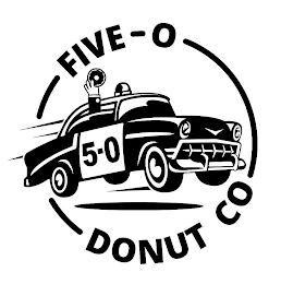 FIVE- O DONUT CO 5-0 logo
