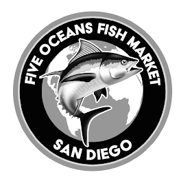 FIVE OCEANS FISH MARKET SAN DIEGO logo