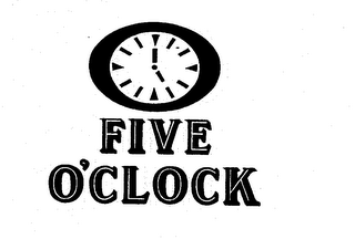 FIVE O'CLOCK logo