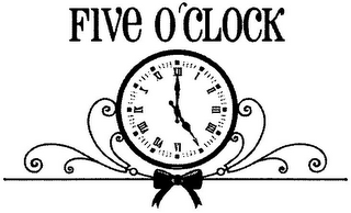 FIVE O'CLOCK logo