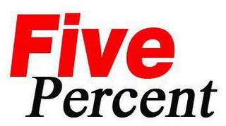 FIVE PERCENT logo
