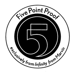 FIVE POINT PROOF 5 EXCLUSIVELY FROM INFINITY FROM MARVIN logo