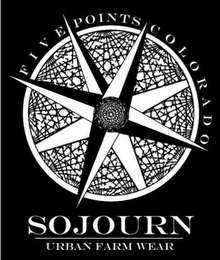 FIVE POINTS COLORADO SOJOURN URBAN FARM WEAR logo