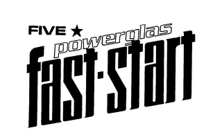 FIVE POWERGLAS FAST-START logo
