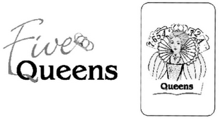 FIVE QUEENS 765432A QUEENS logo