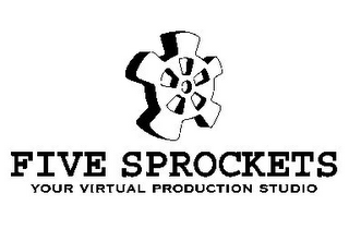 FIVE SPROCKETS YOUR VIRTUAL PRODUCTION STUDIO logo