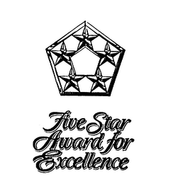 FIVE STAR AWARD FOR EXCELLENCE logo