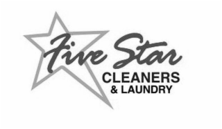 FIVE STAR CLEANERS & LAUNDRY logo