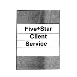 FIVE STAR CLIENT SERVICE logo