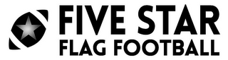 FIVE STAR FLAG FOOTBALL logo