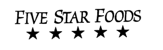 FIVE STAR FOODS logo