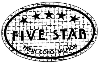 FIVE STAR FRESH COHO SALMON logo