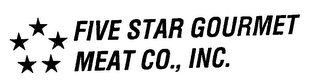 FIVE STAR GOURMET MEAT CO., INC. logo